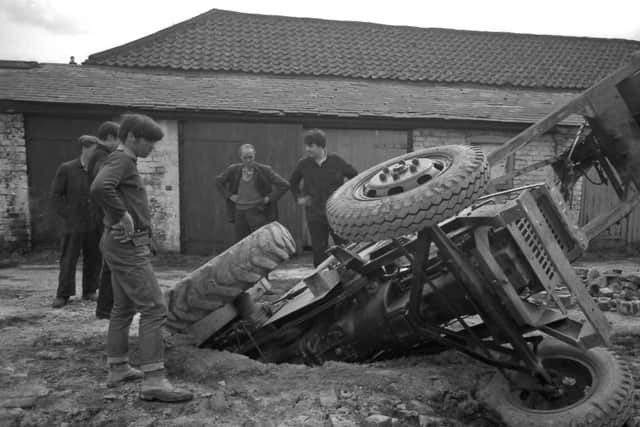 The scene near Haven Bridge in 1966.