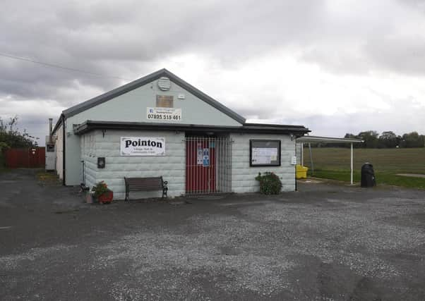 Pointon Village Hall will be the venue for a temporary post office every Friday morning. EMN-201210-123428001