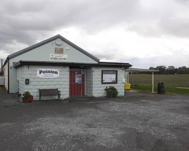 Pointon Village Hall will be the venue for a temporary post office every Friday morning. EMN-201210-123428001