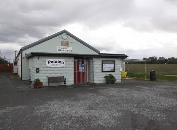 Pointon Village Hall will be the venue for a temporary post office every Friday morning. EMN-201210-123428001
