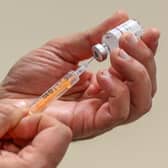 A third of people in Lincoln have received two doses of a Covid-19 vaccine, figures reveal.