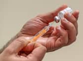 A third of people in Lincoln have received two doses of a Covid-19 vaccine, figures reveal.