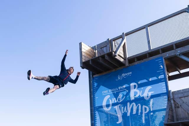 Nile Wilson was the guest of honour at Haven’s brand-new attraction at Golden Sands Holiday Park in Mablethorpe.