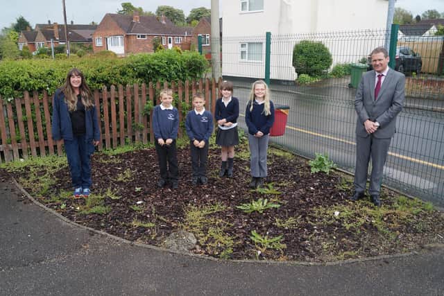 The Market Rasen Primary School area ready to be transformed EMN-210525-064945001