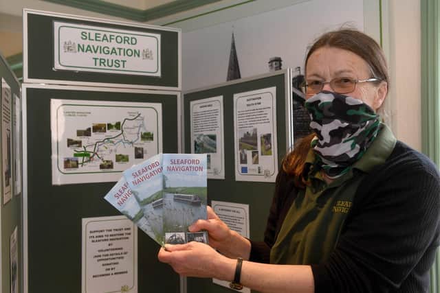 Debbie Scott of Sleaford Navigation Trust. EMN-210521-160935001