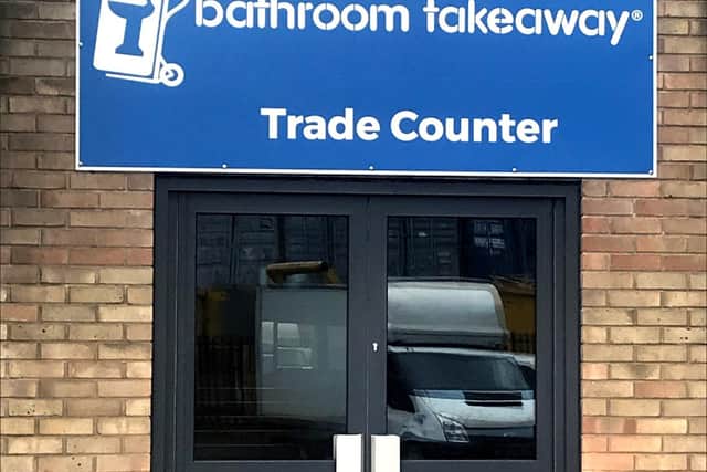 Bathroom Takeaway's new North Hykeham site.