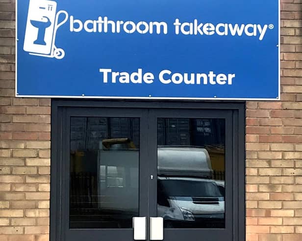 Bathroom Takeaway's new North Hykeham site.
