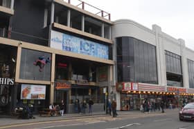 A £350,000 Lamborghini is being lifted by crane into a new bar on the third floor of The Hive in Skegness.