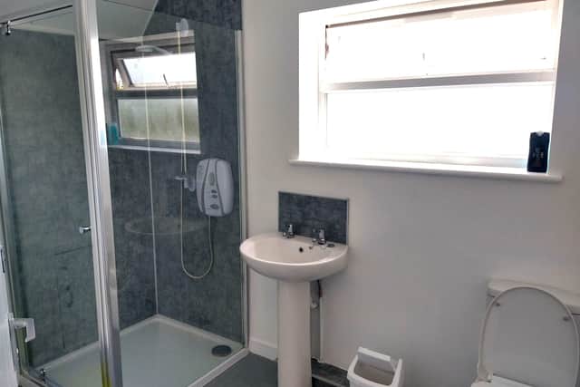 Some of the adapted facilities at Hope House.