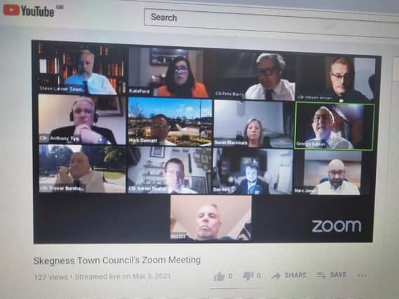 Skegness Annual Town Meeting is taking place on Zoom - and you are invited.