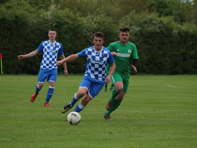 Louth drew 1-1 with Wyberton on Saturday. Photo: Oliver Atkin