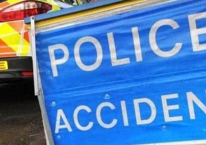 Collision on Metheringham Heath Lane, Nocton.
