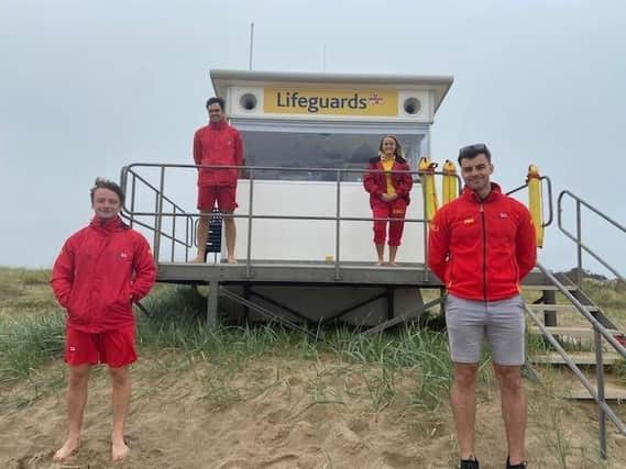 RNLI Lifeguards are returning to Skegness and Mablethorpe beaches this weekend.