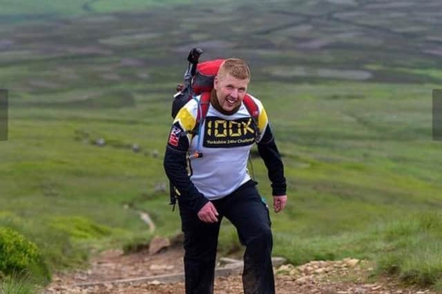 Stacey Whitworth, pictured during a previous fundraising challenge.