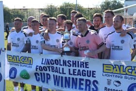 Nunsthorpe celebrate. Photo: Oliver Atkin