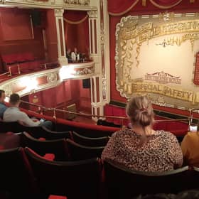 Socially distanced at Lincol New Theatre Royal EMN-210531-132159001