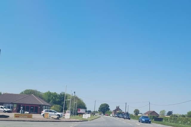 Heavy traffic heading to the coast.