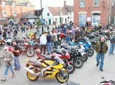 Spilsby's annual bike night 2011.
