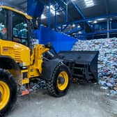 The new mixed dry recycling site at Barkston Heath is now operational.