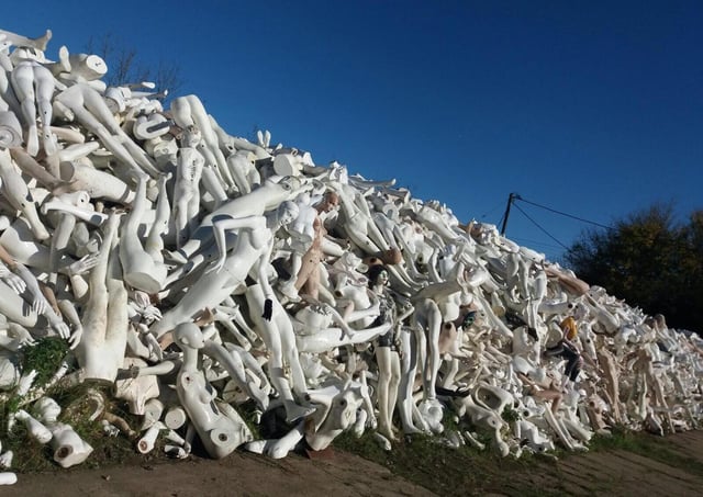 Mannequin mountain.