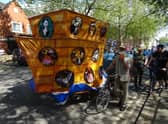 A Carnival Parade organised by XR in Derby.
