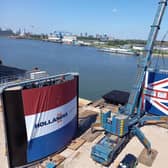 The gates have been manufactured by Dutch companyHollandia Infra