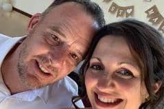 Stagecoach East Midlands provided a busy for newly-wed North Hykeham couple Rosie and Foz.