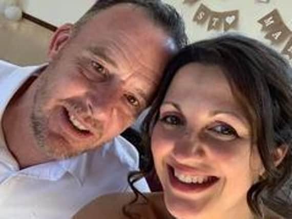 Stagecoach East Midlands provided a busy for newly-wed North Hykeham couple Rosie and Foz.