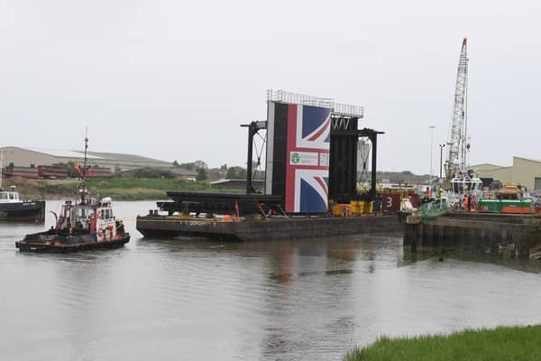 The gates arrive