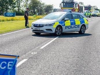 A man involved in a two-car collision on Marsh Lane, Orby has sadly died.