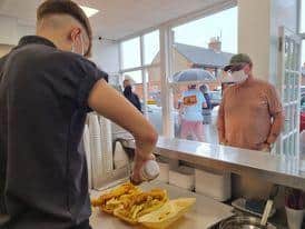 Customers agreed with the popularity of Seaview Fisheries in Skegness.