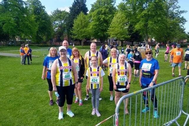 The 5k group.