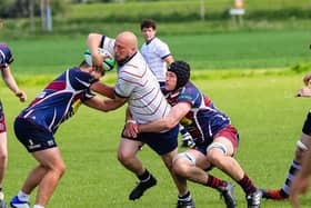 Boston RFC v Spalding RFC. Photo: David Dales