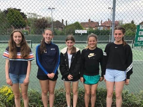 The under 14 girls.