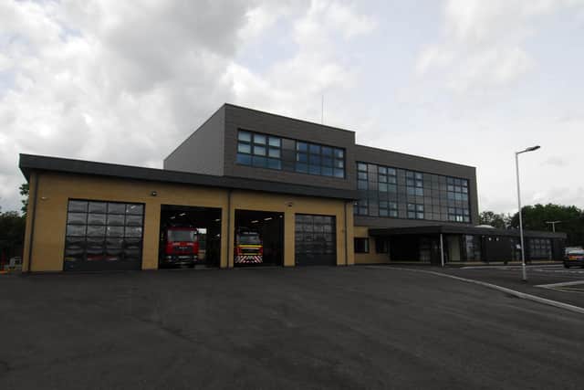 Sleaford fire and ambulance station. EMN-210706-180709001