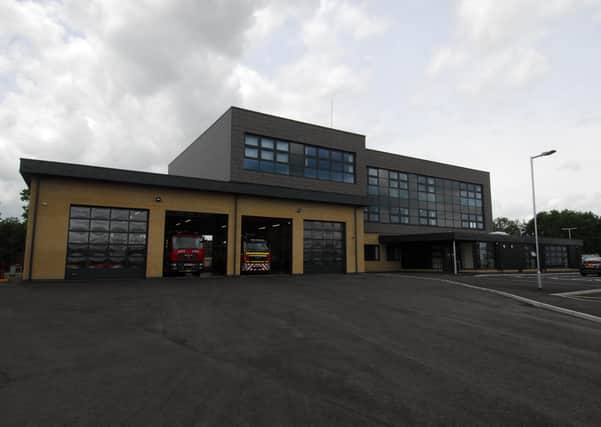 Sleaford fire and ambulance station. EMN-210706-180709001