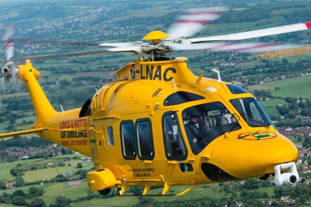 Lincolnshire and Nottinghamshire Air Ambulance were called to the scene.