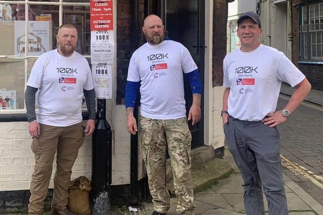 Stacey Whitworth, Mark Bee and Mark Stones returned to the Cornmarket at 9.25am the following morning.