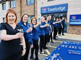 Official opening celebrations at Boston Travelodge.