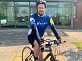 Sam Sleight, Head of Dispute Resolution at Hodgkinsons Solicitors in Skegness, has cycled 400 miles to raise money for charity.