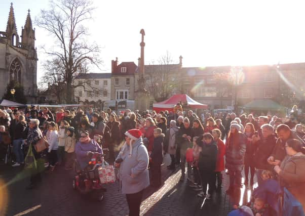 The last full, one-day Christmas market in Sleaford in 2019. EMN-210906-125845001