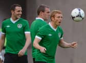 Paul Green training in Gdansk on June 13, 2012, the day before facing Spain.  Photo: PIERRE-PHILIPPE MARCOU/AFP/GettyImages)