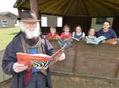 Share a Story fun at Navenby CofE Primary School.