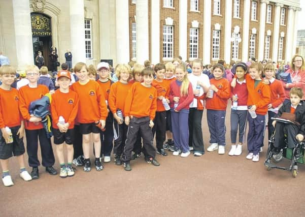 Leasingham St Andrew's CofE Primary School pupils.