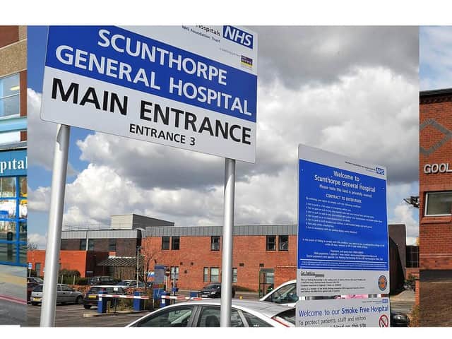 Northern Lincolnshire and Goole NHS Foundation Trust runs hospitals in Scunthorpe, Grimsby and Goole,