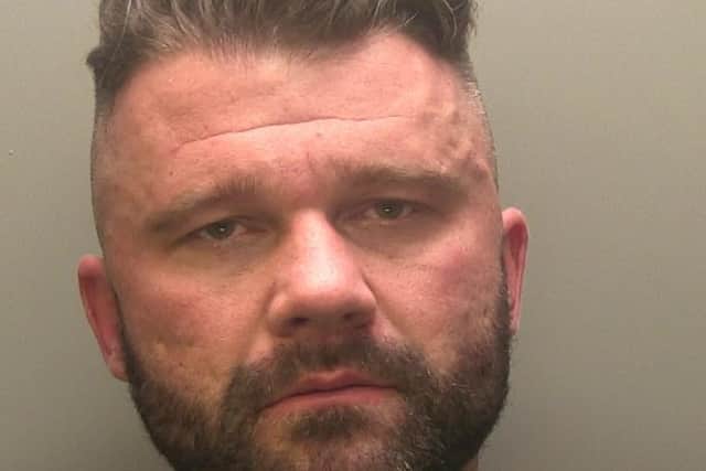 Jailed for 30 months, drug dealer Matthew Thompson of Navenby. Photo: Lincs Police EMN-211106-162530001