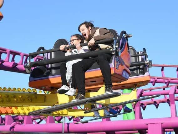 Dads can ride free at Fantasy Island in Ingoldmells for Father's Day.