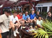 Euro 2021 fans watching England v Croatia at the Barge and Bottle EMN-210614-095111001