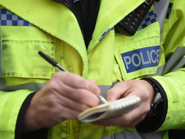 Police stock image.