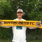 Shane Byrne is a Pilgrim. Photo: Boston United